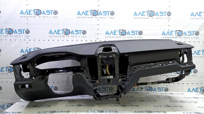 Volvo XC60 18-25 black leather dashboard with AIRBAG for projection