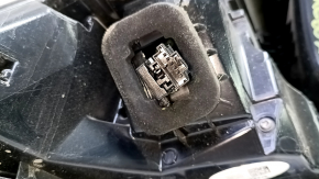 Volvo XC60 18-25 right outer fender light, broken connector mount, water under the glass