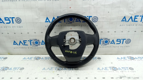 Toyota Venza 21-24 black leather steering wheel with heating, computer, scratches