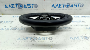 Toyota Venza 21-24 black leather steering wheel with heating, computer, scratches