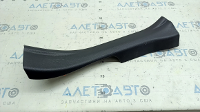 Rear left door sill trim for Toyota Venza 21-24, black, scratches