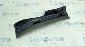 Rear left door sill trim for Toyota Venza 21-24, black, scratches