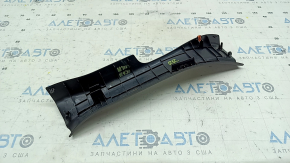 Rear right door sill trim for Toyota Venza 21-24, black, scratches