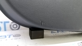 Black door panel, rear left, Volvo XC60 18-25, black Nappa leather armrest, Bowers & Wilkins, scratches