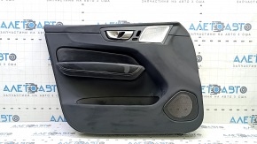 Door trim panel front left Volvo XC60 18-25 black, armrest leather black Nappa, Bowers & Wilkins, for seat memory, for cleaning, broken fasteners