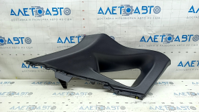 Left rear pillar trim for Toyota Venza 21-24, black, scratches