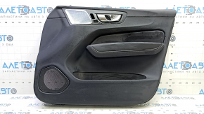 Black door panel, front right, Volvo XC60 18-25, armrest, black Nappa leather, Bowers & Wilkins, memory seats, scratches