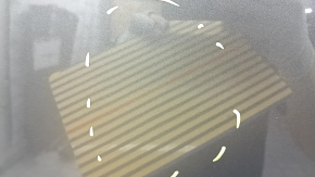Bare hood Audi A4 B8 13-16 rest steel, graphite LX7R, dents, bumps