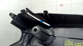 Left arch trim for Toyota Venza 21-24 black without subwoofer, scratches, cracked fastener