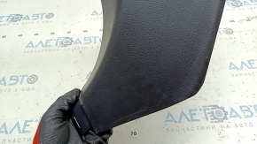 Left lower front pillar trim for Toyota Venza 21-24, black, scratches