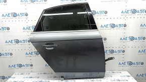 Door assembly, rear right, Audi A4 B8 08-16 sedan, keyless, under curtain, graphite LX7R, butt