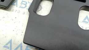 Toyota Venza 21-24 black, scratched lower driver's footwell dashboard trim