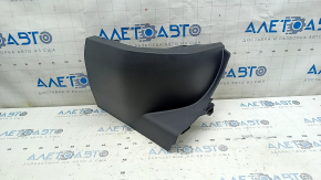 Rear left floor panel for Toyota Venza 21-24, black, scratches