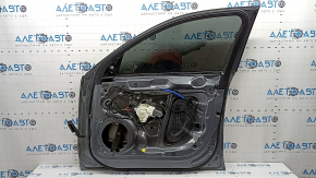 Front right door assembly for Audi A4 B8 08-16 keyless, graphite LX7R, butt