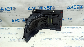 Rear right floor lining for Toyota Venza 21-24, black, with plug, scratches