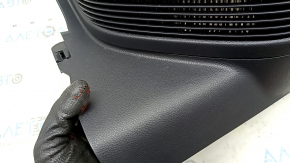 Rear right floor lining for Toyota Venza 21-24, black, with plug, scratches