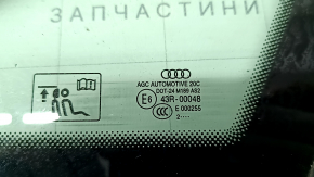 Window blind glass rear right Audi A4 B8 08-16 sedan chrome molding