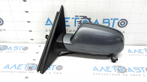 Left side mirror assembly for Audi A4 B8 08-16, 12+2 pins, memory, turn signal, auto-dimming, BSM, graphite