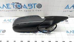 Right side mirror assembly for Audi A4 B8 08-16, 12+2 pins, memory, turn signal, auto-dimming, BSM, graphite