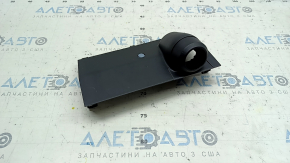 Start/Stop button cover for Toyota Venza 21-24, black, scratches