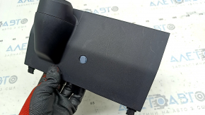 Start/Stop button cover for Toyota Venza 21-24, black, scratches