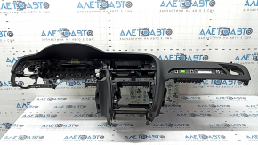 Audi A4 B8 13-16 black dashboard with airbag