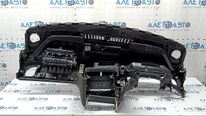 Audi A4 B8 13-16 black dashboard with airbag