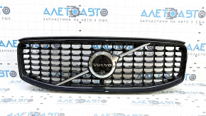 Volvo XC60 22-25 R-Design radiator grille, with emblem, under the camera, with seal, scratches, sand