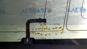 Tesla Model 3 18 rear panoramic glass - heated, tinted glass with a torn track