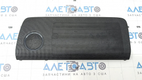 Rear shelf panel with speaker left Audi A4 B8 08-16 black, Bang & Olufsen, crack