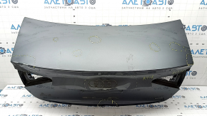 Audi A4 B8 13-16 Restyling Sedan Trunk Lid Without Spoiler, Graphite LX7R, Dents, Bumps