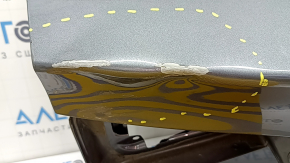 Audi A4 B8 13-16 Restyling Sedan Trunk Lid Without Spoiler, Graphite LX7R, Dents, Bumps