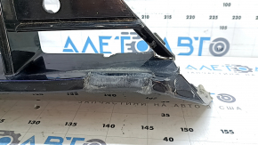 Volvo XC60 22-25 front bumper lower grille for parking sensors, gloss black, R-Design, pressed, scratches, cracked
