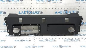 Rear shelf for Audi A4 B8 08-14, black, with curtain, without curtain, missing mount