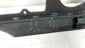 Rear shelf for Audi A4 B8 08-14, black, with curtain, without curtain, missing mount