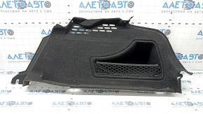 Right arch trim for Audi A4 B8 08-16 sedan, black, with mesh