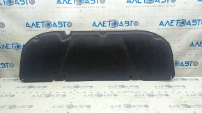 The hood insulation of a Toyota Venza 21-24 is torn, the coating is peeling off on the back side.