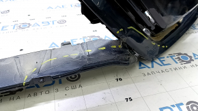 Front bumper, bare, Volvo XC60 22-25, blue, with park assist and headlight washers, R-Design, pressed