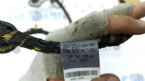 Audi A4 B8 13-16 rear bumper wiring, for parking sensors and BSM, broken BSM connector