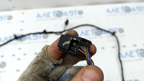 Audi A4 B8 13-16 rear bumper wiring, for parking sensors and BSM, broken BSM connector