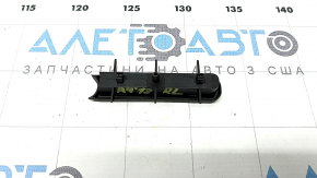 Left Audi A4 B8 13-16 trunk lid bumper bracket on the lid, 2 parts