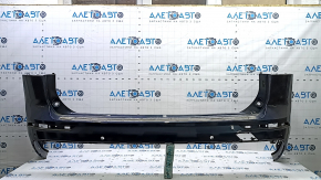 Volvo XC60 22-25 blue bare rear bumper with parking sensors and park assist, scratches