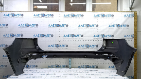 Volvo XC60 22-25 blue bare rear bumper with parking sensors and park assist, scratches