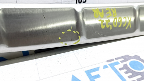 Volvo XC60 18-25 chrome rear bumper trim, upper, butt