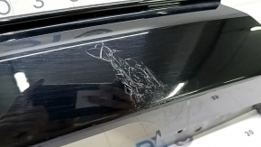 Volvo XC60 22-25 rear bumper lower lip trim, gloss black, R-Design, scratches