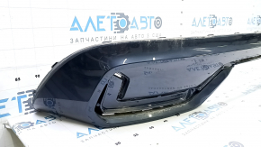 Volvo XC60 22-25 blue rear bumper lip, R-Design, scratches