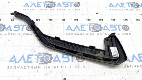 Left rear bumper molding for Volvo XC60 22-25, gloss black, R-Design, scratched
