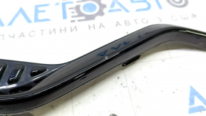 Left rear bumper molding for Volvo XC60 22-25, gloss black, R-Design, scratched