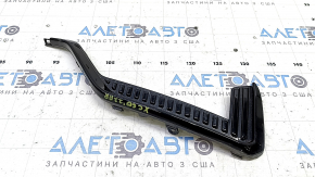 Right rear bumper molding for Volvo XC60 22-25, gloss black, R-Design, scratched