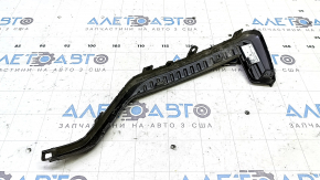 Right rear bumper molding for Volvo XC60 22-25, gloss black, R-Design, scratched